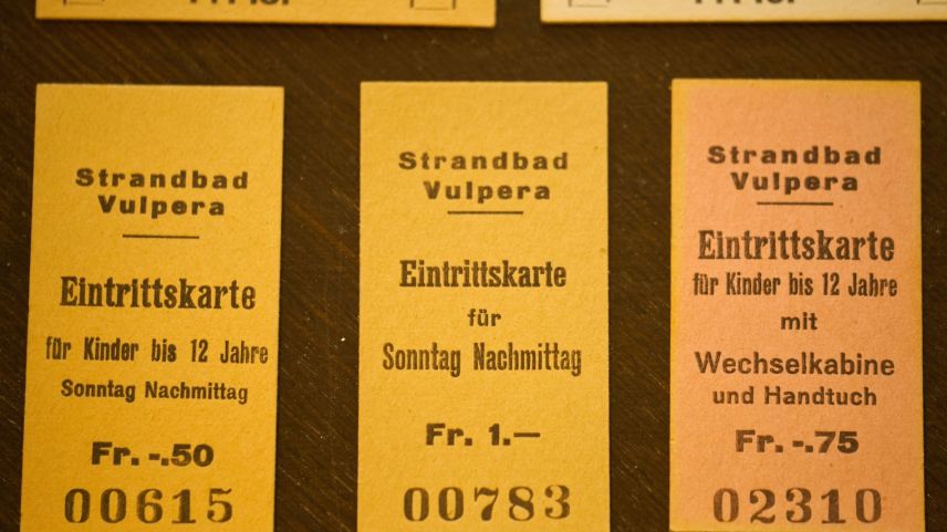 Die Eintrittskarten. Foto: Barbara Esther Siegrist 