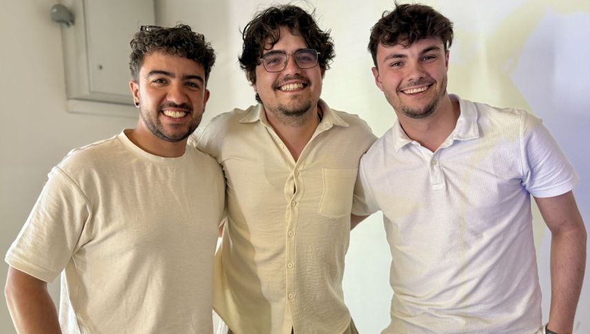 Patrick Barros, Lucas Batista und André Cerqueira haben über Umwege ihre berufliche Bestimmung gefunden. Foto: Fadrina Hofmann