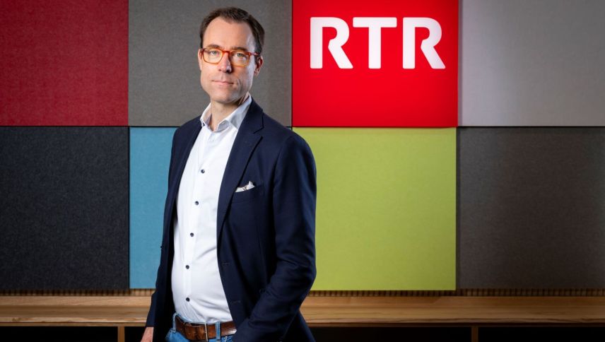 Nicolas Pernet verlässt RTR auf den 1. April 2026 und wird Direktor Angebot bei SRF (Foto: RTR). 