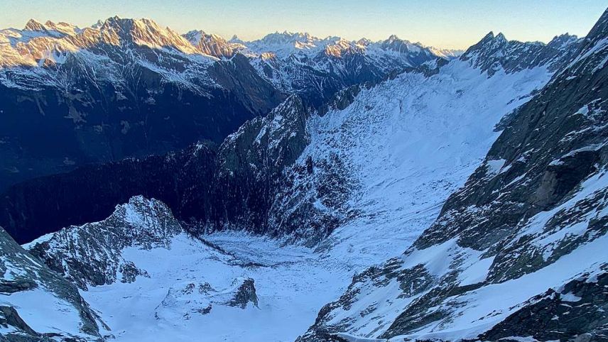 Ein Teil der Route mit atemberaubenden Panorama.