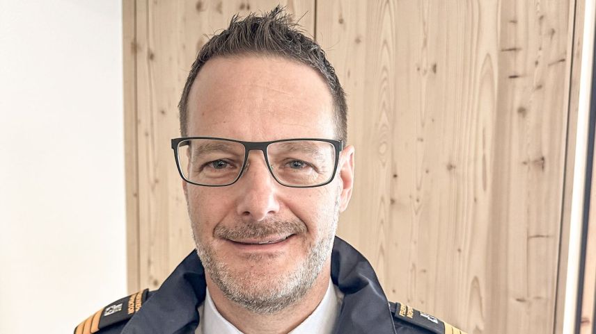 Conradin Caduff, Feuerwehrinspektor Graubünden (Foto: Nicolo Bass).