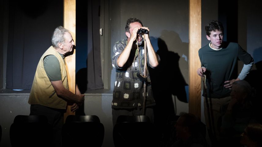 Uraufführung von "Bab, siu archiv ed jeu".  Foto: Mayk Wendt