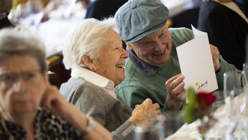 Vorfreude auf das Menü. Foto: Mayk Wendt