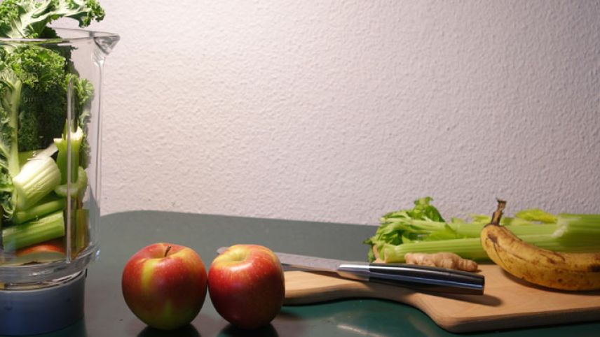 Man mixe Kohlgemüse und Früchte. Foto: Franco Furger