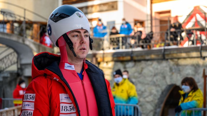 So wie es derzeit aussieht, wird der Skeletonfahrer Jean Jacques Buff nicht nach Peking reisen.	Foto: fotoswiss.com/Giancarlo Cattaneo