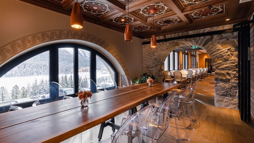 Das Badrutt’s Palace hat kräftig ins Personalrestaurant «Bella Vista» und in Personalwohnungen investiert. Auch als Zeichen der Wertschätzung gegenüber den Mitarbeitenden. 				Foto: z. Vfg