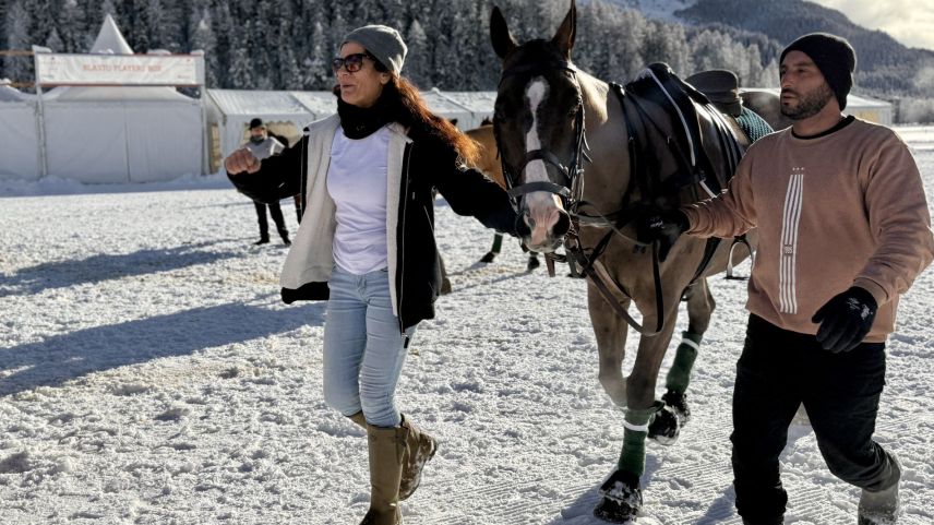 Auf geht's zum Spielfeld. Foto: Fadrina Hofmann