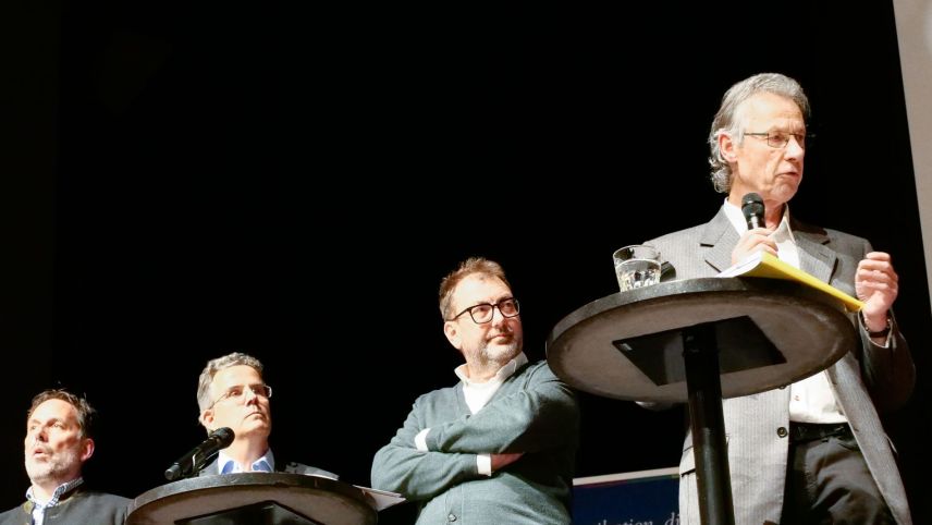 ... und Sven Richter, Stephan Pahls, Peter Peyer und Christian Brantschen. Fotos: Jon Duschletta

