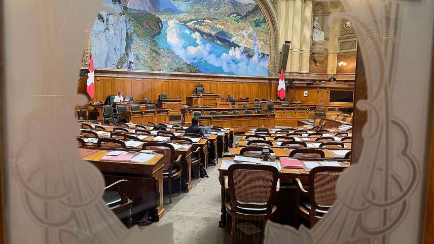 Ruhe vor dem Sturm: Foto: Parlamentsdienste/Franca Pedrazzetti