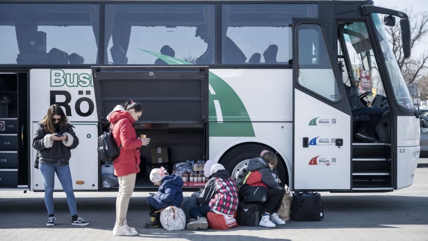 La Regiun Malögia as prepara per uondas da fügitivs da l’Ucraina (fotografia: Mayk Wendt).