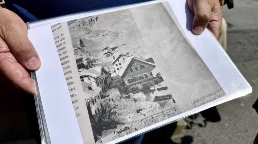 Der Lawinenniedergang von 1951 ist unvergessen. Foto: Fadrina Hofmann