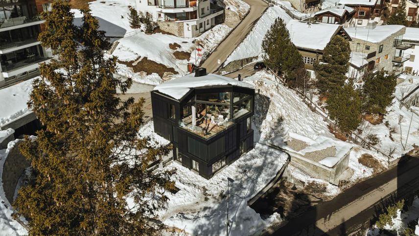 Die Villa Volt bettet sich diskret in das Quartier ein. Foto: Michael Keller/Greset Reich