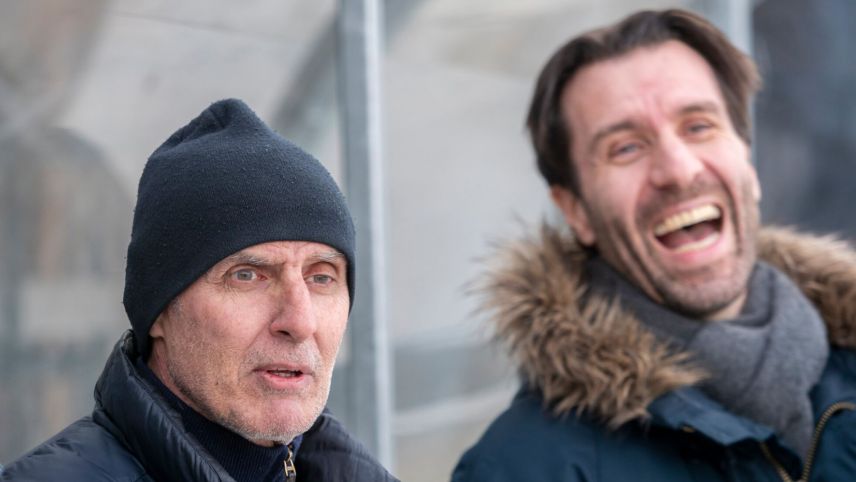 Coach Felix Hollenstein und Ex-Nati-Goalie Lars Weibel sehen das Spiel unterschiedlich.