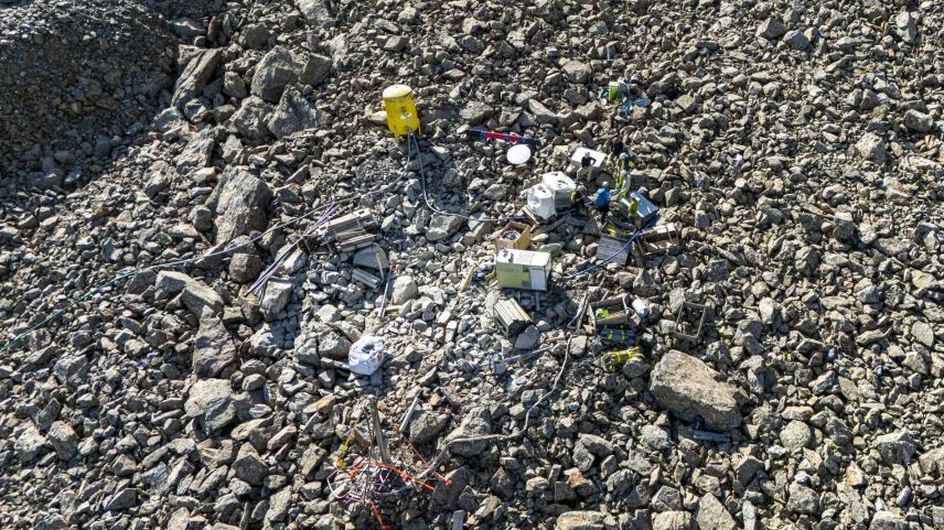 Spektakuläre Baustelle. Foto: Mayk Wendt