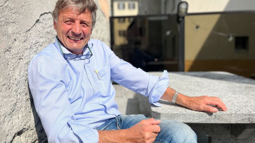 Bruno Clalüna musste nach dem Murgang von 2017 seine Schreinerei in Bondo neu bauen. "Kurz nach dem Ereignis hatte ich ernsthaft überlegt, aufzuhören", sagt der heute 61-Jährige.