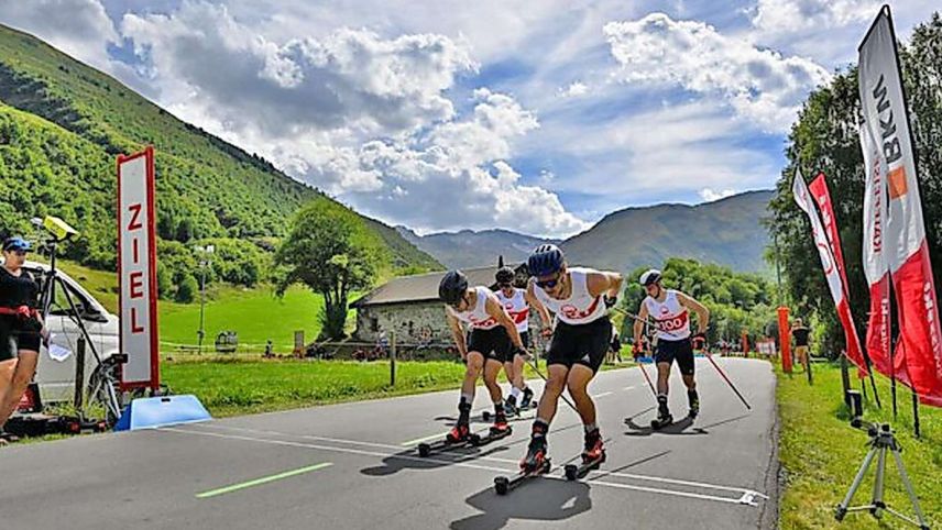 Sprint Final der Herren: Isai Näff wurde starker Vierter. Foto: Swiss Ski/Stephan Boegli