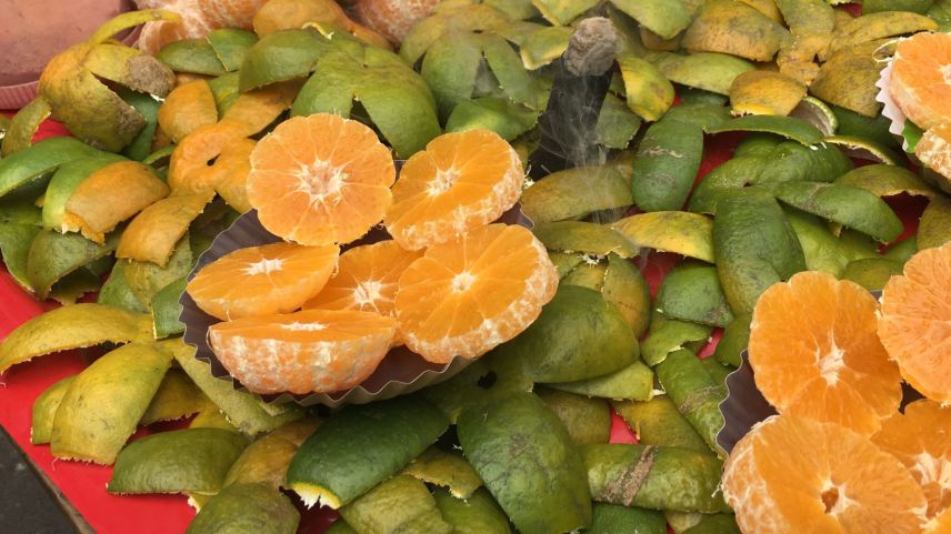 Ob sie wirklich die Welt besten Orangen sind? Wichtig ist der Glaube daran (Foto: Ruth Bossart).