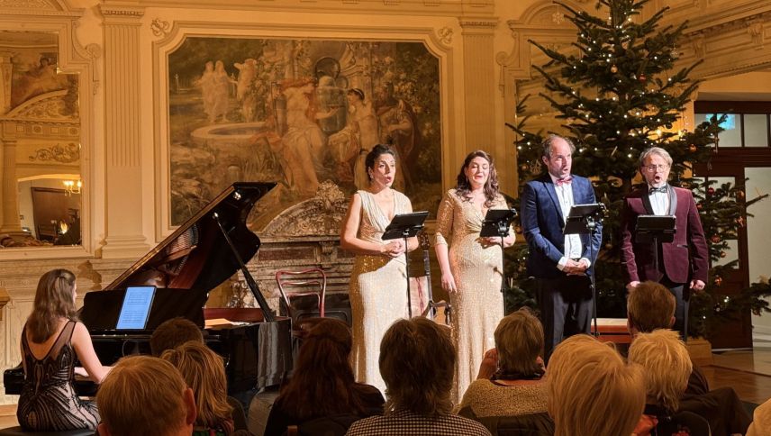 Il concert da Nadal i'l Scuol Palace es stat ün giodimaint. Foto: Fadrina Hofmann