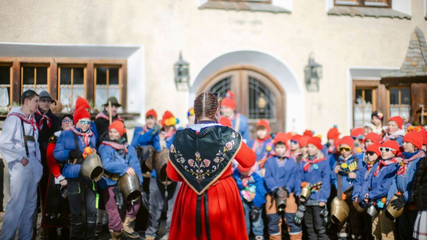 Chalandamarz in der Val Fex. Foto: Katja Meuli