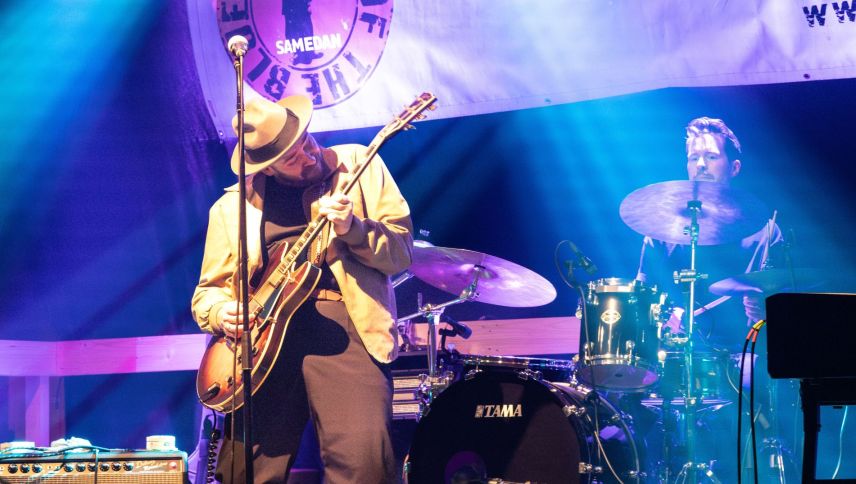 Das Deutsche Bluesquintett «The Bluesanovas». Foto: Jon Duschletta