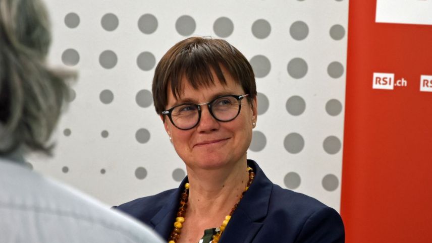 La presidenta actuala dal Grond cussagl, Aita Zanetti (AdC) es gnüda reeletta cun ün resultat remarchabel sco grond cusgliera da Suot Tasna (fotografia: Nicolo Bass).