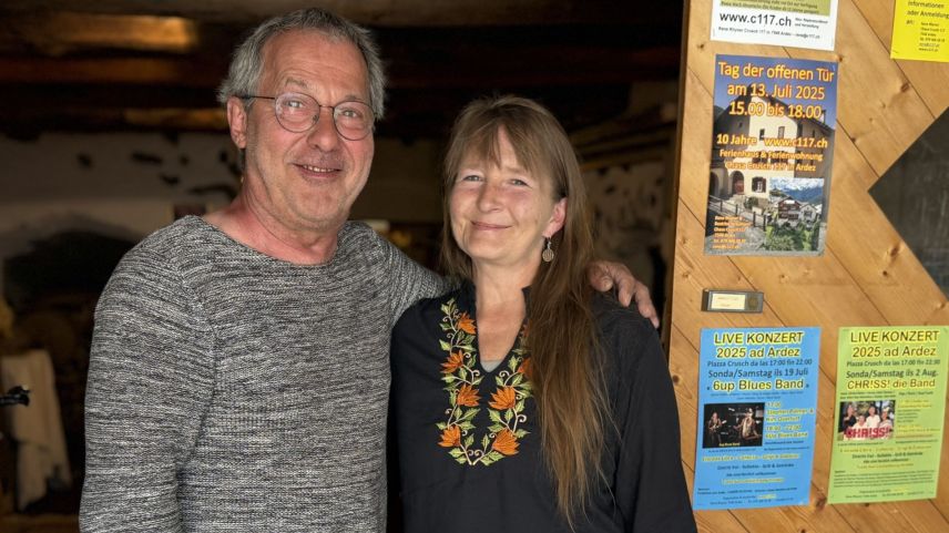 Ils osps: René e Beatrice. fotografia: Fadrina Hofmann