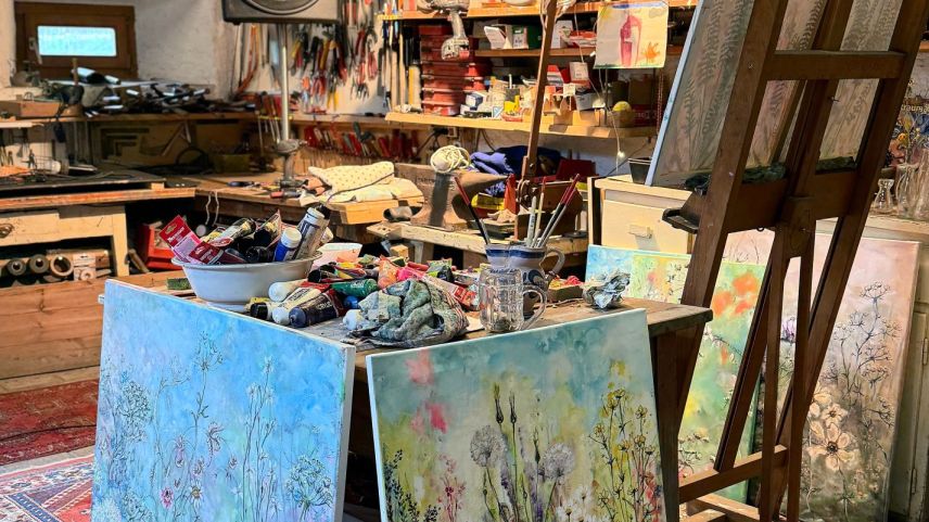 La Chasa Crusch 117 d’eira oriundamaing üna chasa da paur, hoz es ella chasa da vacanzas, d’abitar, da lavurar (fotografia: Fadrina Hofmann)