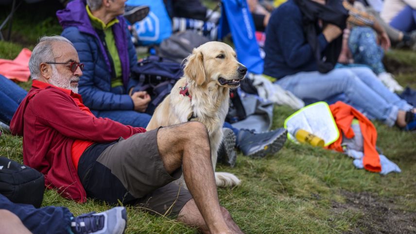 Auch Vierbeiner sind willkommen.Foto: fotoswiss.com/Giancarlo Cattaneo