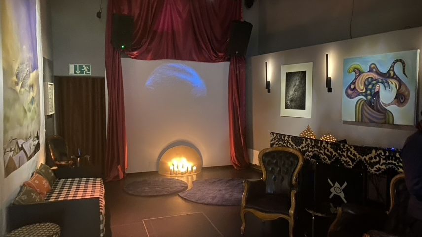 Ein Ausschnitt der Ausstellung Piz Puls in St.Moritz. Foto: Alexeja Pozzoni