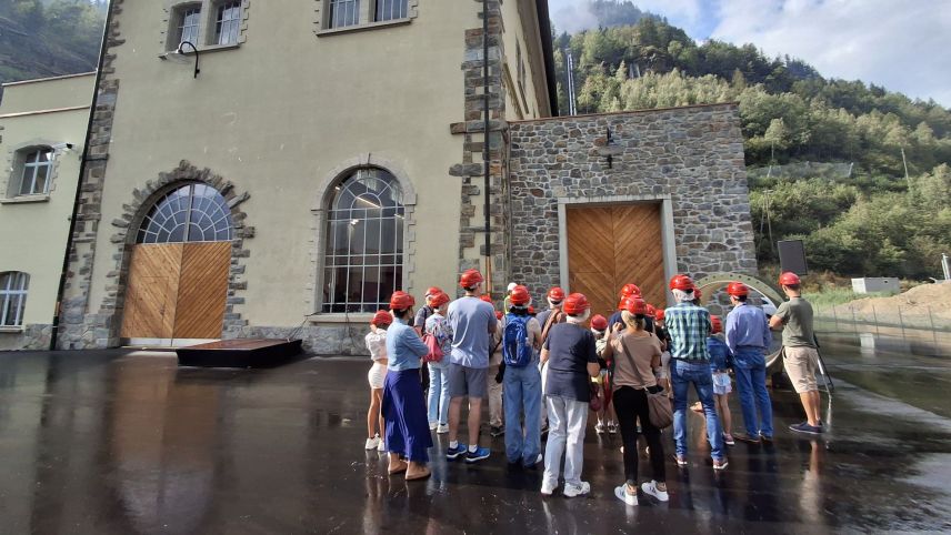 Am Wochenende konnte das erneuerte Kraftwerk besichtigt werden. 