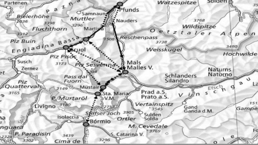 Die Fördergruppen des Alpenbahnkreuz Terra Raetica haben eine gemeinsame Absichtserklärung unterzeichnet (Foto: z. Vfg.)