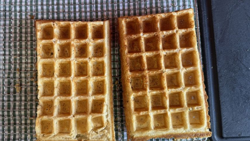Waffeln sind das Kerngeschäft von Mr. Yummy. Foto: Fadrina Hofmann