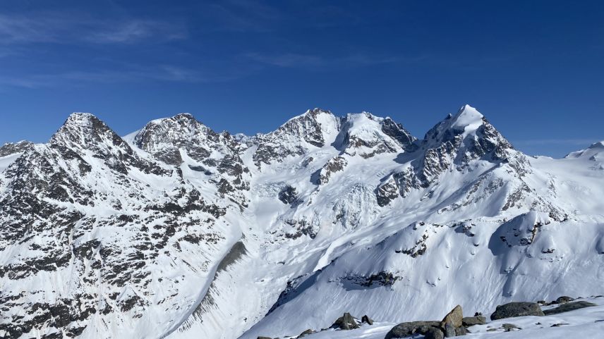 So präsentierte sich die Situation einen Tag vor dem Bergsturz. Foto: z. Vfg