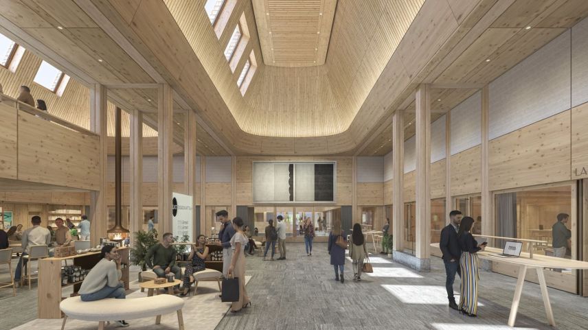 Visualisierung: Inn Hub La Punt