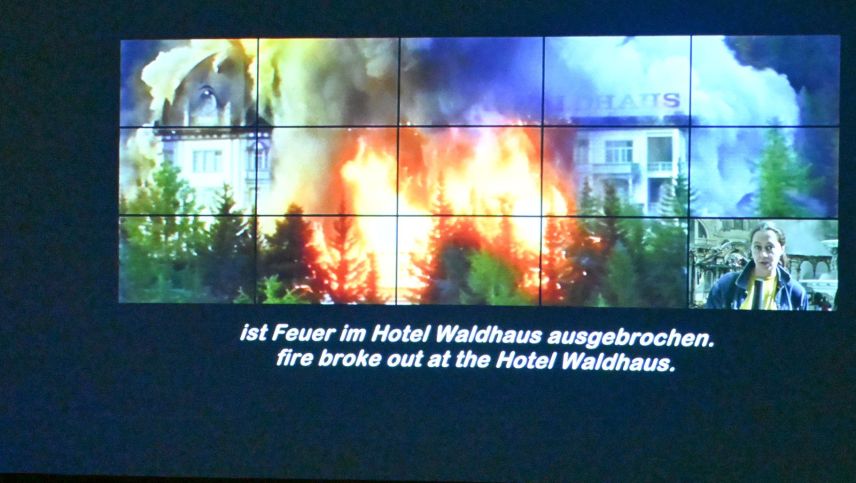 Die Bilder des Brandes sind auch heute noch erschütternd. Foto: Reto Stifel