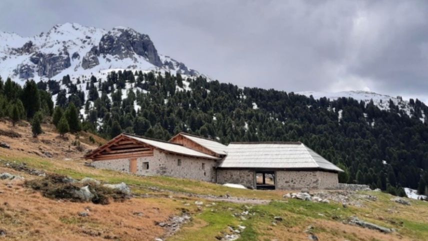 Davo quatter ons renovaziun vain l’Alp Tamangur Dadora inaugurada in sonda (fotografia: mad).