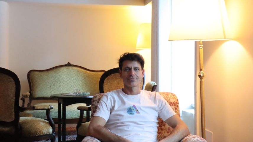 Tino Andri es il pledader da la squadra indigena cul nouv concept  da gestiun (fotografia: Martin Camichel).