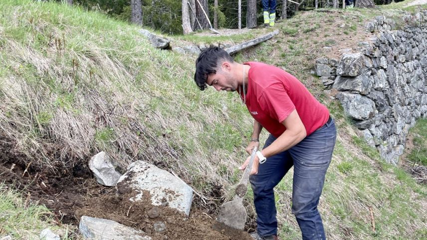 Neben der Theorie gibt es auch einen praktischen Teil des Kurses. Foto: Fadrina Hofmann