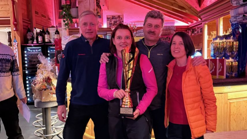 Der Badminton Club gewann das Curlingturnier Coppa Mulets. Foto: z. Vfg