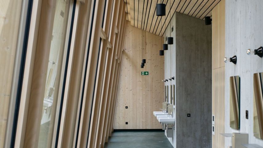 Neue sanitäre Infrastruktur. Foto: Gemeinde St. Moritz