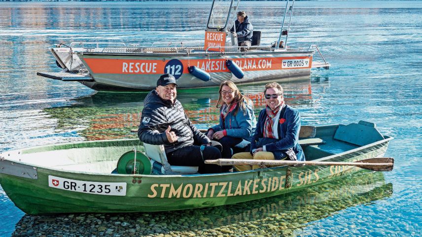 Bereit zum Ablegen oder warten auf Rettung? Daniel Bosshard, Barbara Aeschbacher und Christian Jott Jenny haben sich mit der Frage einer verstärkten Zusammenarbeit befasst. Foto: Reto Stifel
