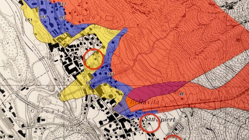Die Gefahrenkarte zeigt: Nicht alle Dorfteile von Pontresina sind sicher.  Foto: Fadrina Hofmann
