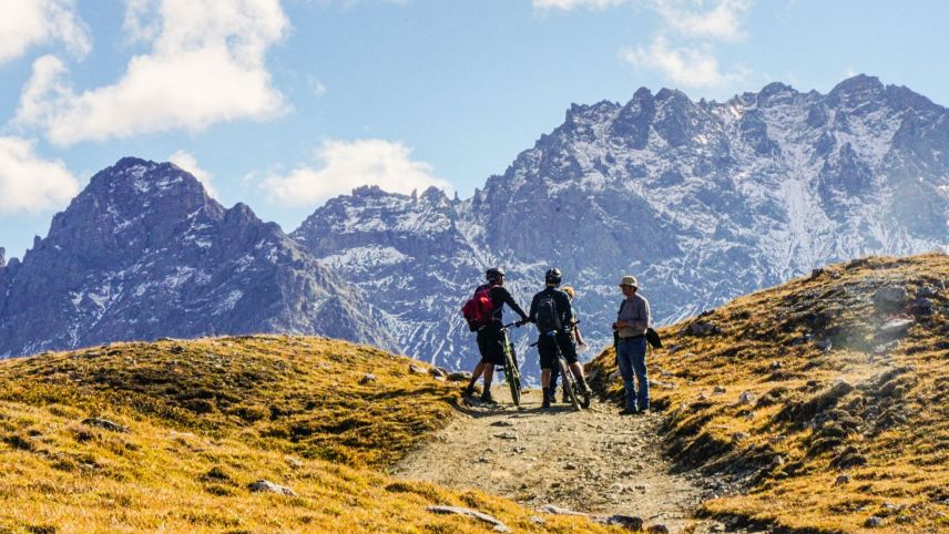 Die Präsidentenkonferenz befasste sich unter anderem mit den Masterplänen «Bike» und «Trail». Foto: Jon Duschletta