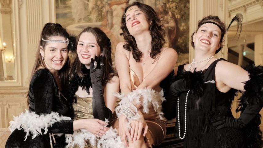 Die Protagonistinnen sind Lucia Parolini, Moana Rossi, Cinzia Regensburger und Flurina Danuser. Foto: z.V.g.