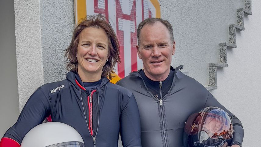 Kinny Evans, erste Siegerin seit 1921, mit Seriensieger Lord Clifton Wrottesley. fotoswiss.com/Giancarlo Cattaneo