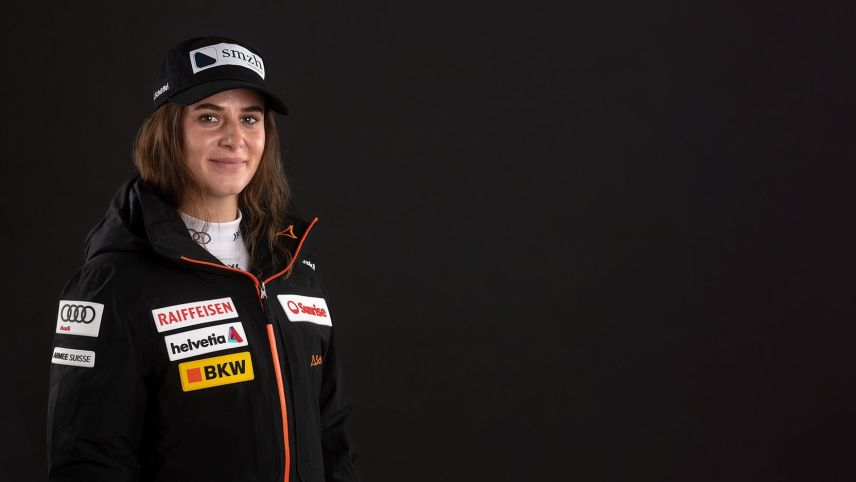 Talina Gantenbein konnte ihren Platz in der Nationalmannschaft im Skicross verteidigen. Foto: Swiss-Ski