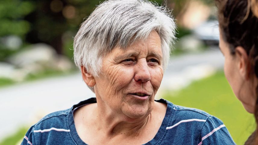  Ohne Vreni Mauderli würde in der Che’Ota nicht viel laufen, sie kümmert sich seit 50 Jahren um die Belange der Bewohner, hat den Hausbetrieb im Auge und auch sonst immer ein offenes Ohr. 