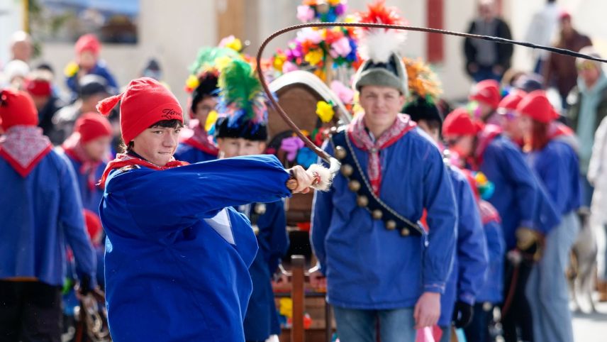 Chalandamarz in Brail. Foto: Jon Duschletta