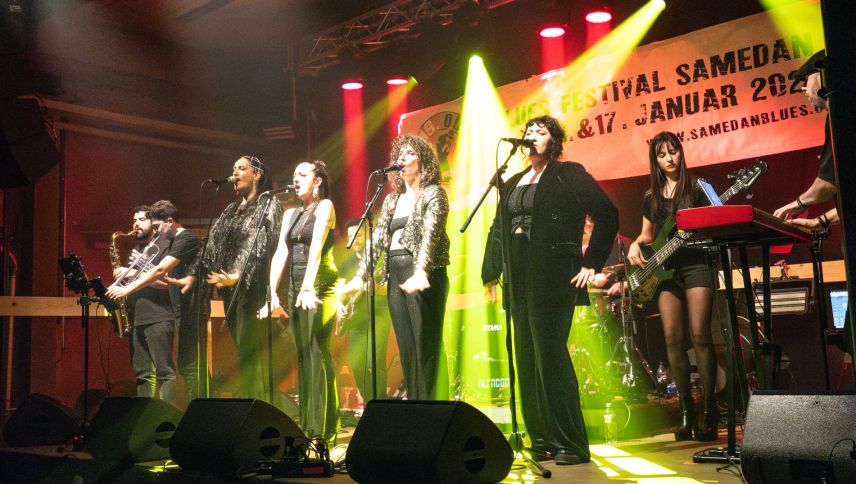 Die italienische Formation «Soul Circus». Foto: Jon Duschletta