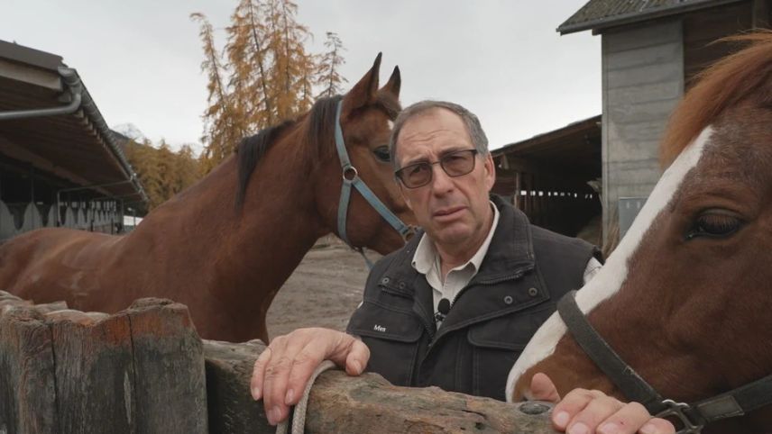 Men Juon cun Ardi e Nevia (fotografia: RTR).